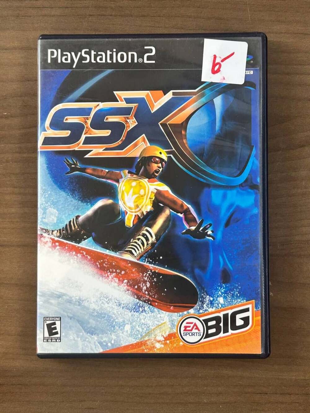 SSX PS2 PlayStation 2 2000 EA Sports BIG Snowboarding Disc & Case